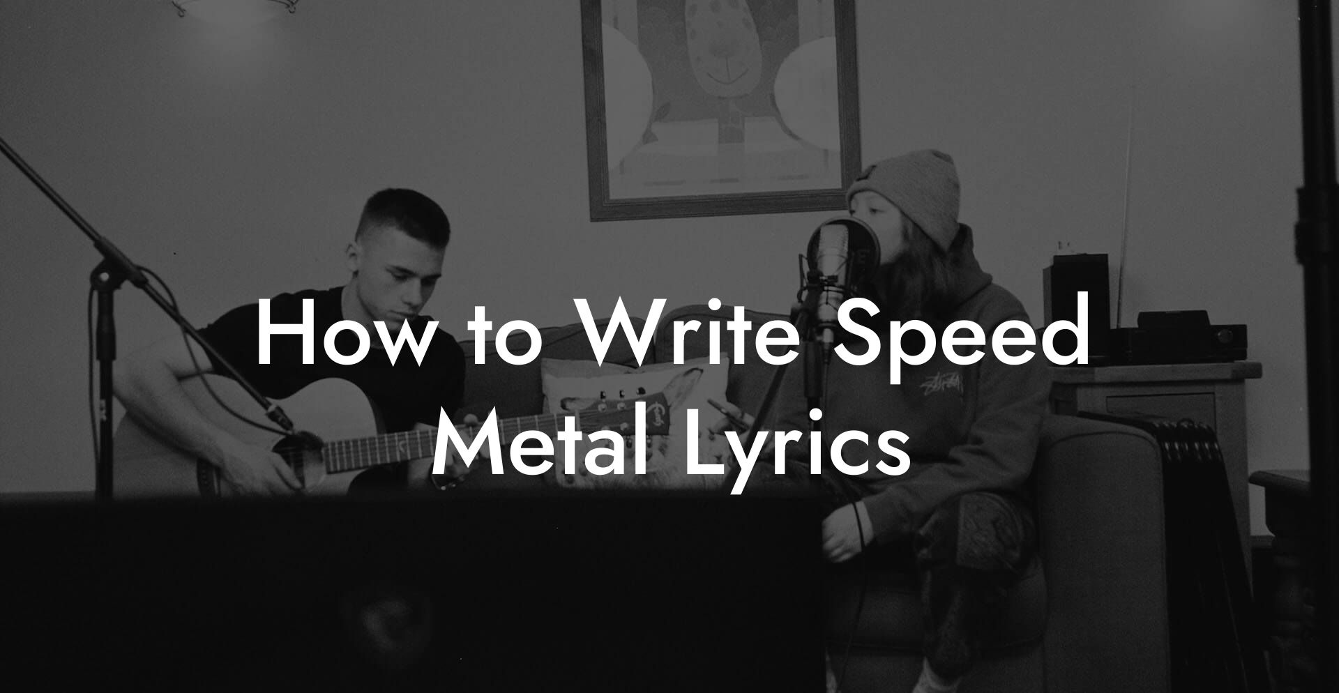 How to Write Speed Metal Lyrics