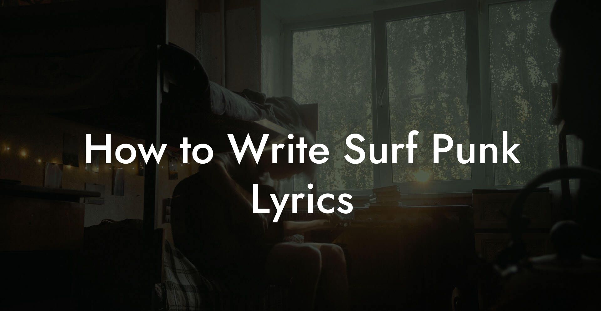 How to Write Surf Punk Lyrics