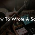 how to wrote a song lyric assistant