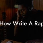 how write a rap lyric assistant