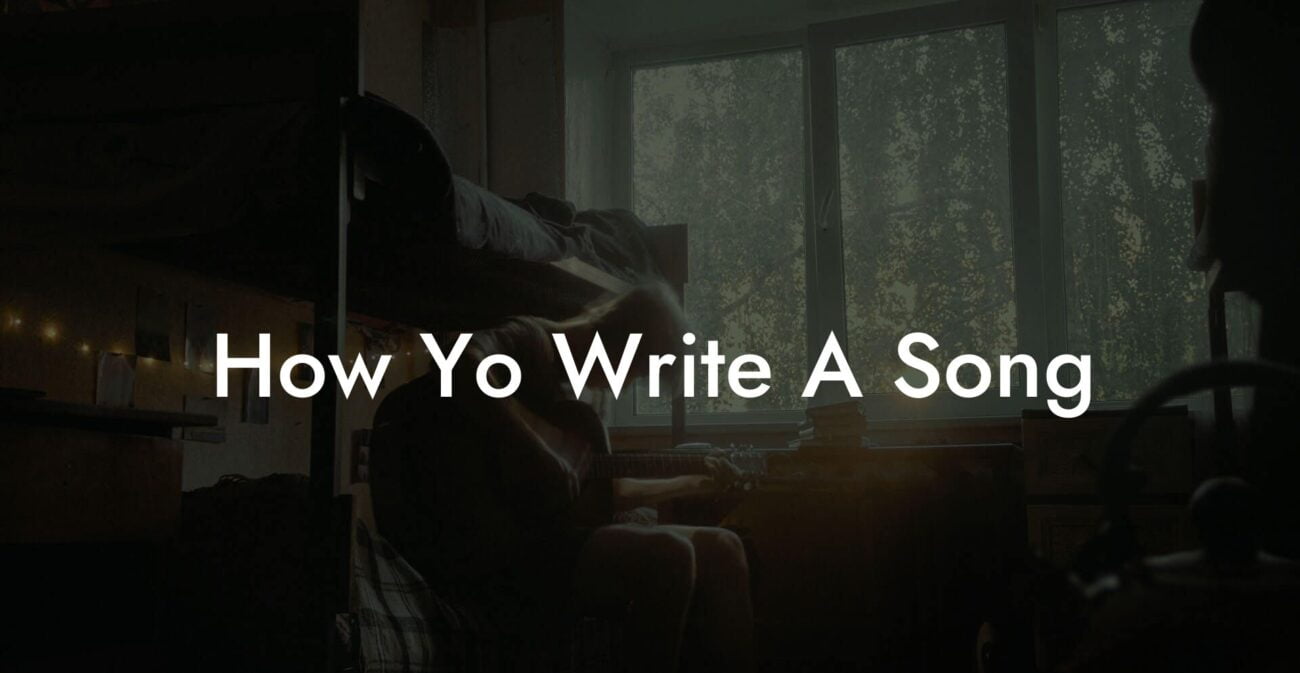 how yo write a song lyric assistant