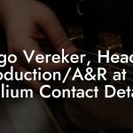 Hugo Vereker, Head of Production/A&R at Big Helium Contact Details