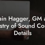 Iain Hagger, GM at Ministry of Sound Contact Details
