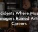 Incidents Where Music Managers Ruined Artists Careers