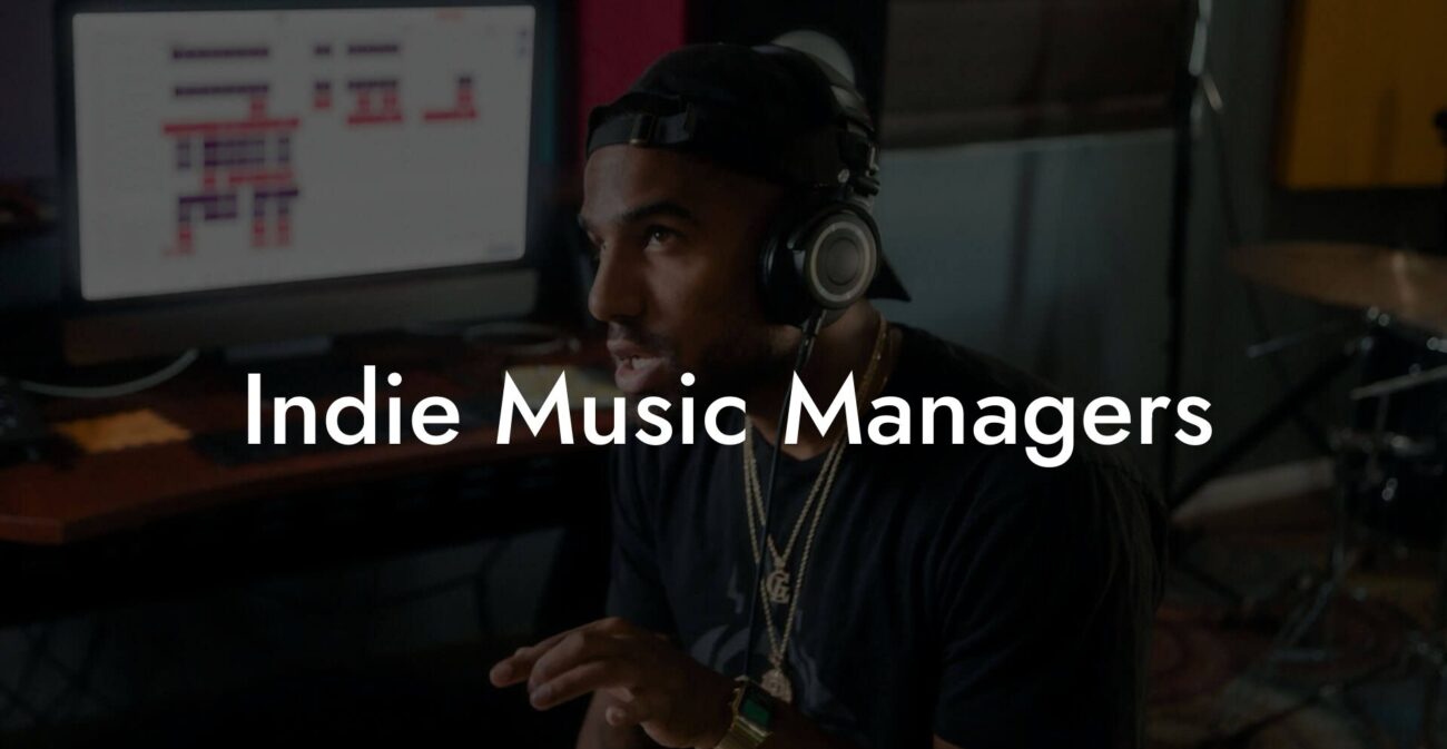 Indie Music Managers