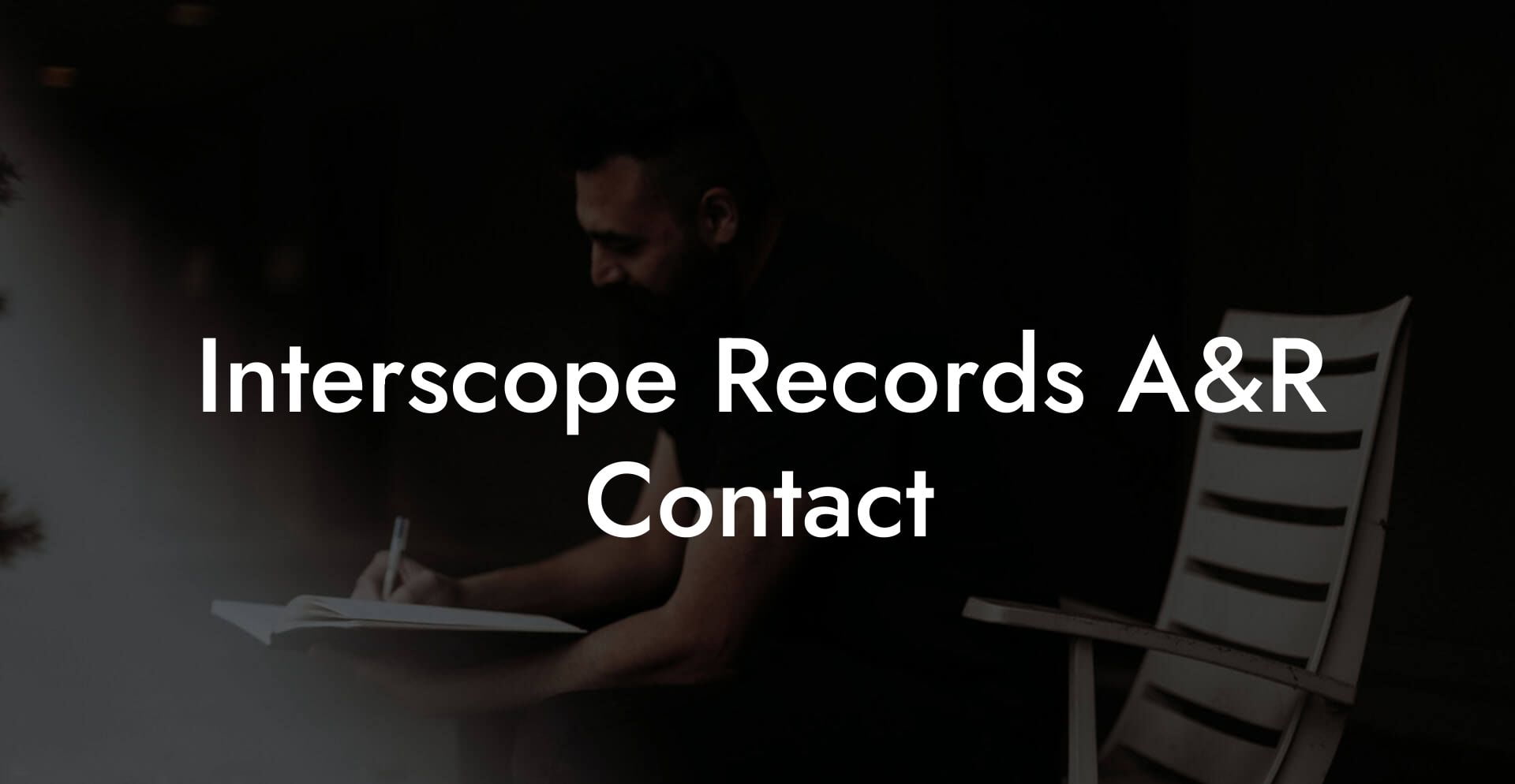 Interscope Records A&R Contact