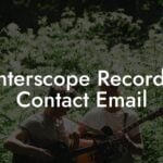 Interscope Records Contact Email