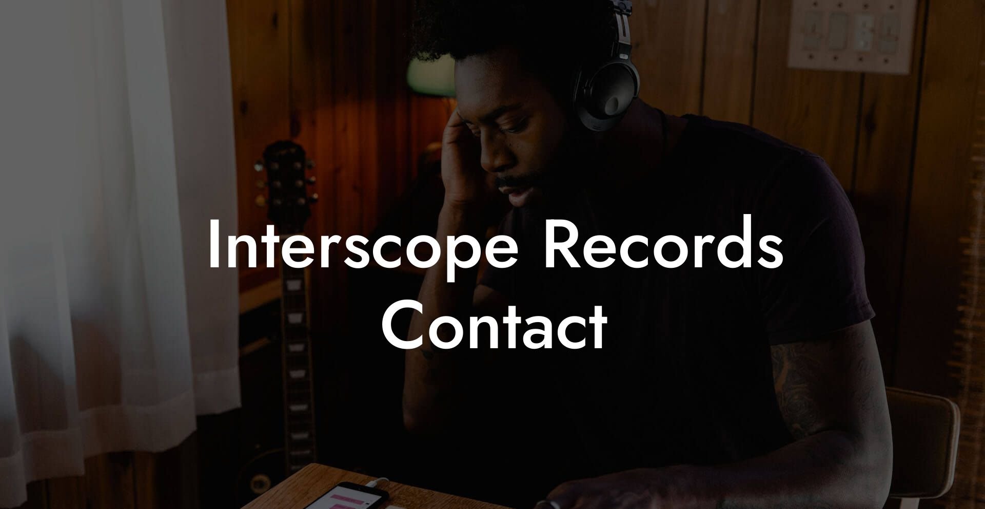 Interscope Records Contact
