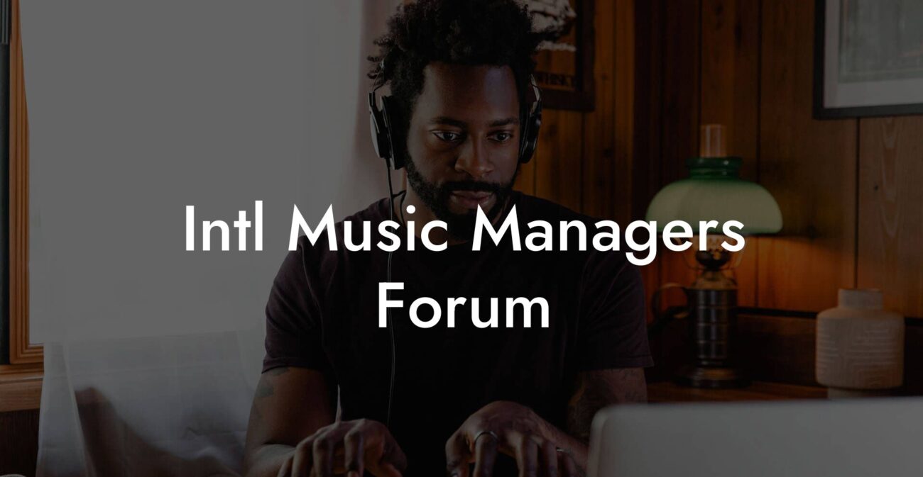 Intl Music Managers Forum
