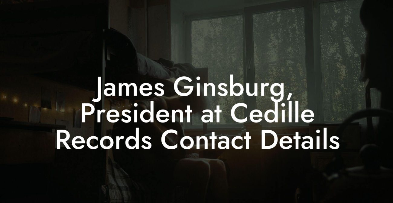 James Ginsburg, President at Cedille Records Contact Details