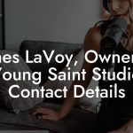 James LaVoy, Owner at Young Saint Studio Contact Details