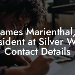 James Marienthal, President at Silver Wave Contact Details