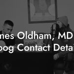 James Oldham, MD at Loog Contact Details