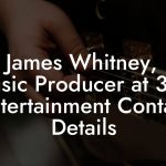 James Whitney, Music Producer at 300 Entertainment Contact Details
