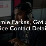 Jamie Farkas, GM at Vice Contact Details