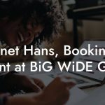 Janet Hans, Booking Agent at BiG WiDE GRiN
