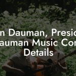 Jason Dauman, President at Dauman Music Contact Details