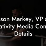 Jason Markey, VP at Relativity Media Contact Details