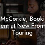 JD McCorkle, Booking Agent at New Frontier Touring