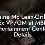 Jeanine Mc Lean-Griffin, Ex VP/GM at MBK Entertainment Contact Details