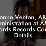 Jeanne Venton, A&R Administration at A&M Records Records Contact Details