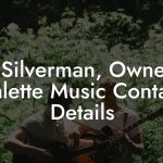 Jeff Silverman, Owner at Palette Music Contact Details