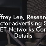 Jeffrey Lee, Research Director-advertising Sales at BET Networks Contact Details
