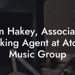 Jen Hakey, Associate Booking Agent at Atomic Music Group