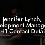 Jennifer Lynch, Development Manager at VH1 Contact Details