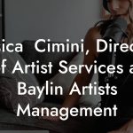 Jessica  Cimini, Director of Artist Services at Baylin Artists Management