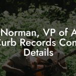 Jim Norman, VP of A&R at Curb Records Contact Details