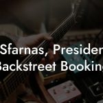 Jim Sfarnas, President at Backstreet Booking