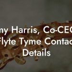 Jimmy Harris, Co-CEO at Flyte Tyme Contact Details