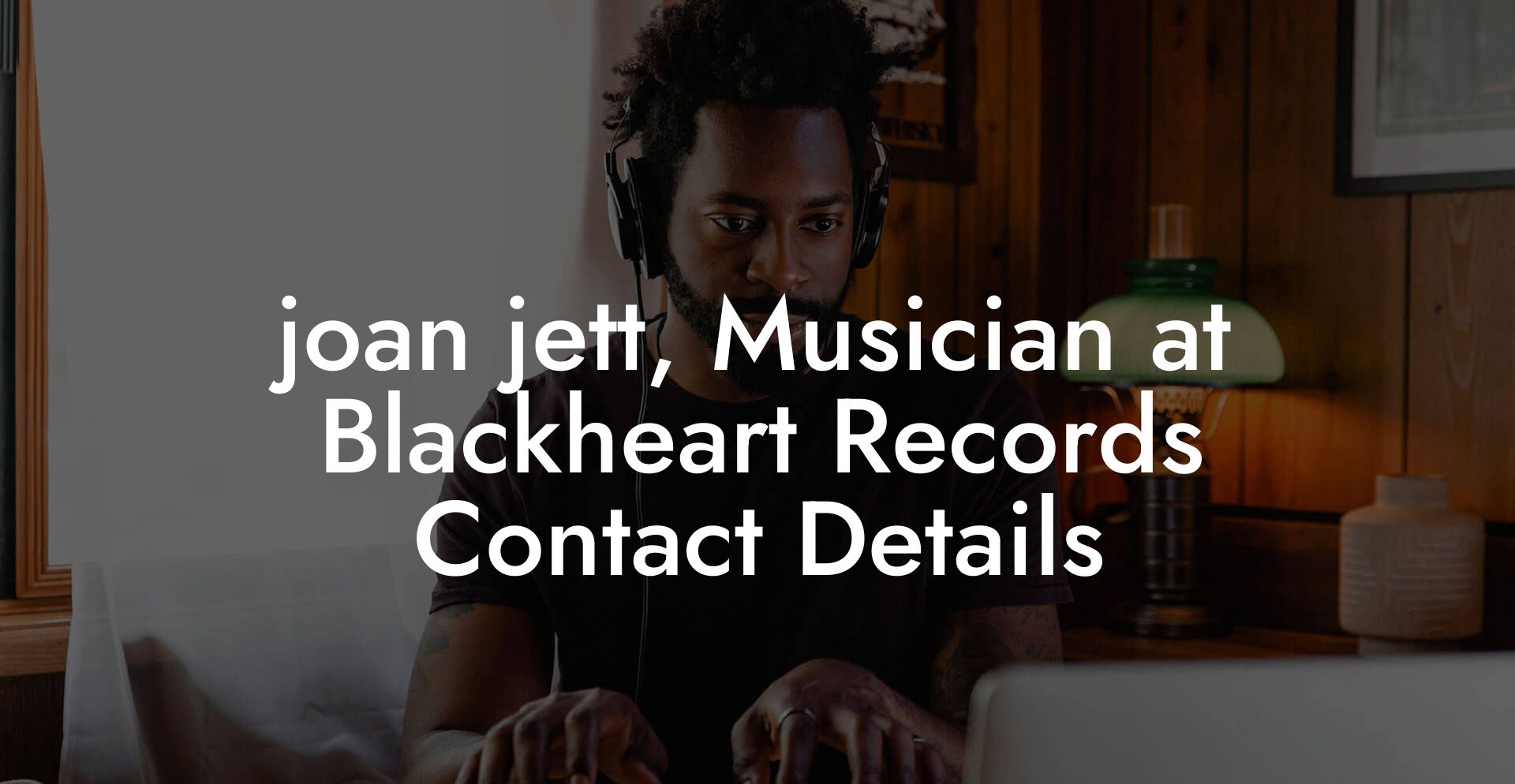 joan jett, Musician at Blackheart Records Contact Details