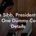Joe Sibb, President at Side One Dummy Contact Details