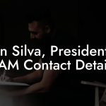 John Silva, President at SAM Contact Details