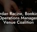 Jordan Racine, Booking / Operations Manager at Venue Coalition