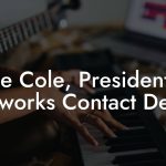 Jude Cole, President at Ironworks Contact Details