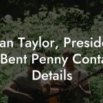 Julian Taylor, President at Bent Penny Contact Details