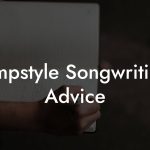 Jumpstyle Songwriting Advice