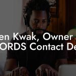 Karen Kwak, Owner at K RECORDS Contact Details