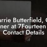 Karrie Butterfield, Co Owner at 7Fourteen Ent Contact Details