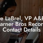 Kate LaBrel, VP A&R at Warner Bros Records Contact Details