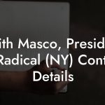 Keith Masco, President at Radical (NY) Contact Details