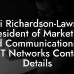 Kelli Richardson-Lawson, President of Marketing and Communications at BET Networks Contact Details