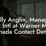 Kelly Anglin, Manager A&R Intl at Warner Music Canada Contact Details