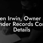 Ken Irwin, Owner at Rounder Records Contact Details