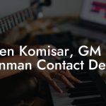 Ken Komisar, GM at Tennman Contact Details
