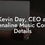 Kevin Day, CEO at Adrenaline Music Contact Details
