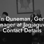 Kevin Duneman, General Manager at Jagjaguwar Contact Details
